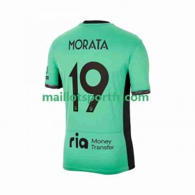 Maillot de Foot Atlético Madrid 2 Alvaro Morata 19 Troisieme 2023/24